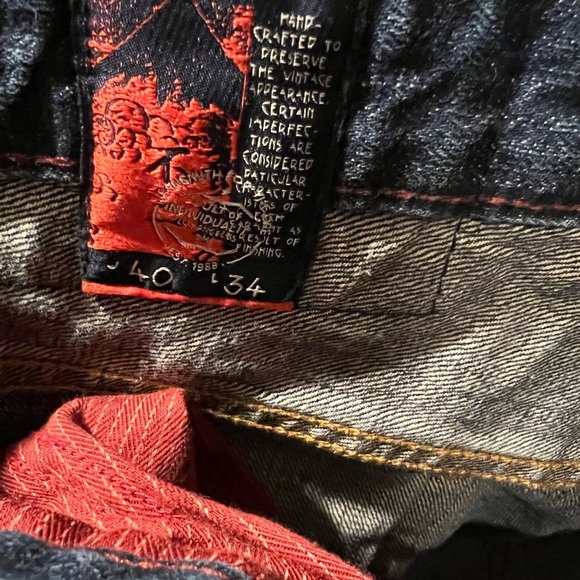 Cult of Individuality Blue Slim Jeans Distressed - Picture 6 of 8